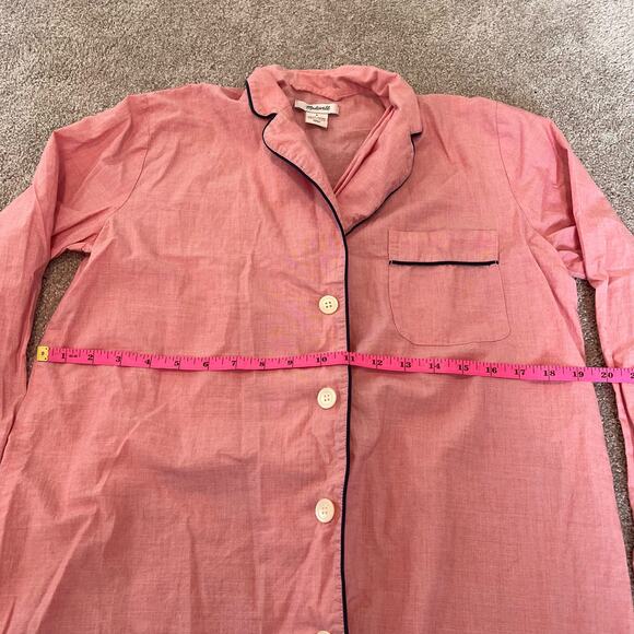 Madewell Women's Lightweight Button Down Nightgown 100% Cotton Size S - Picture 8 of 8